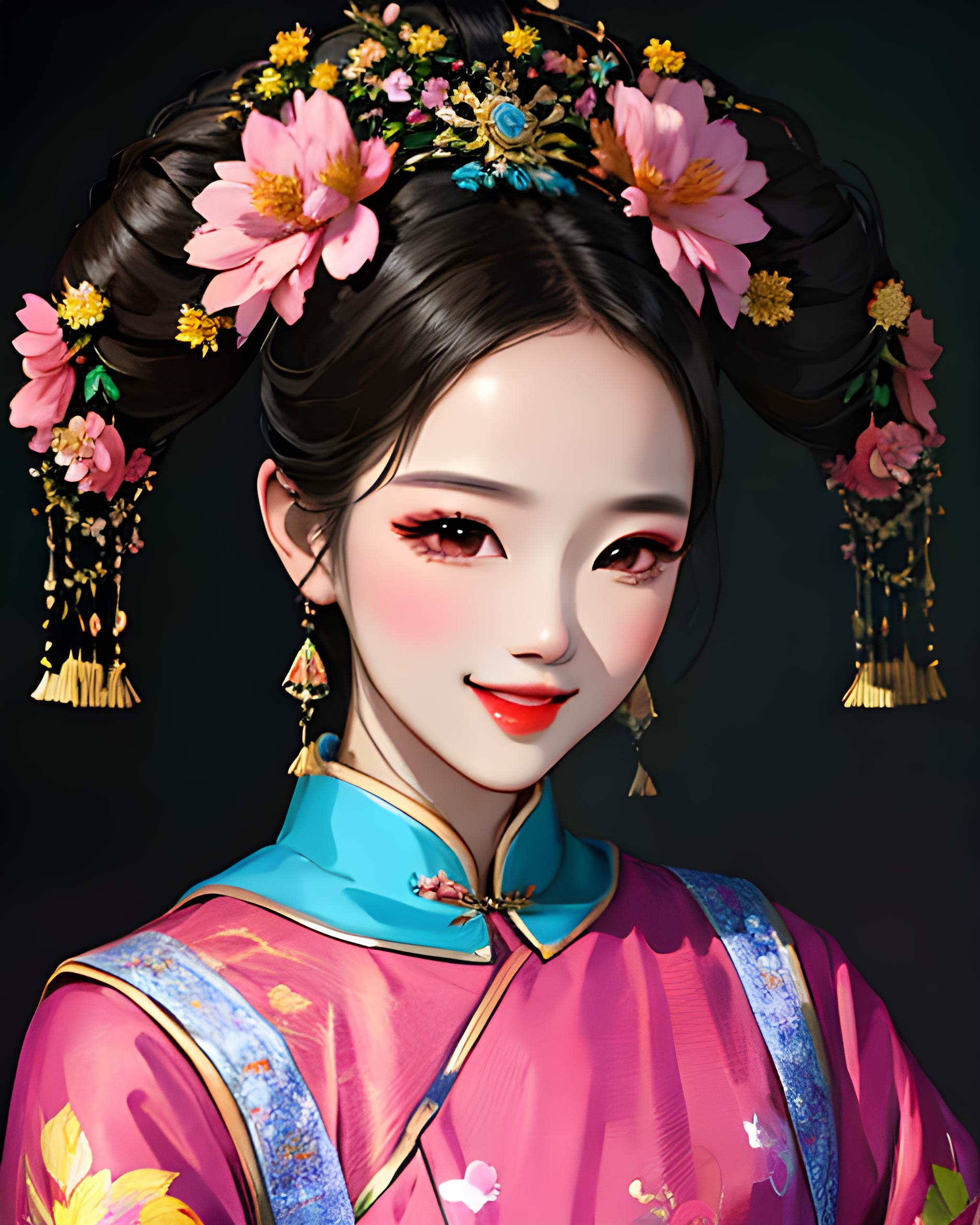women hairstyles of ancient China | Chinese hairstyle, Hair styles, Asian  hair